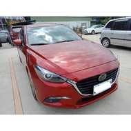 【FB搜尋桃園阿承】馬自達 超人氣MAZDA3跑2萬 2018年 2.0 紅色 二手車 中古車