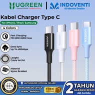 UGREEN PD Type C To C 5A Fast Charging Data Charger Cable 60W 100W Samsung iphone 17 16 15 Pro Max