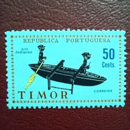 Perangko / Prangko Portugis Timor 50 Cents