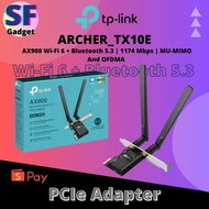 TP-LINK Archer TX10E AX900 Wi-Fi 6 Bluetooth PCIe Adapter