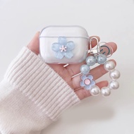 Flower Earphone case For Beats Fit Pro Case for Powerbeats Pro2 soft Silicone clear Cover for beats 