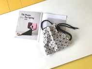 100% Authentic 2023 NEW Fashion Bao Issey Miyake Drawstring Bucket shoulder bag handbag Fashion geometric-pattern crossbody bag Womens bag