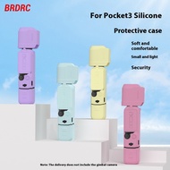 BRDRC Suitable For DJI OSMO POCKET 3 Body Silicone Case Gimbal Protective Cover Anti-Dust Accessorie