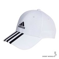 Adidas Hat Old Cotton Three-Line White [Sports World] II3509