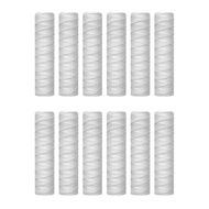 10 Micrometre String Wound Sediment Water Filter ,12 Pack,Whole House Sediment Filtration,Universal