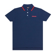 DUCATI POLO SHIRT เสื้อโปโลลิขสิทธิ์แท้ดูคาติ สีดำ DCT52 045