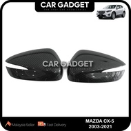 Mazda CX5 CX-5 KE Facelift Side Mirror Chrome Carbon Cover Protector 2015-2016 Car Accessories Car G