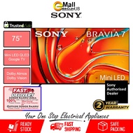 Sony Bravia 7 65 75 Inch 4K Ultra HD LED TV with Google TV K65XR70 K75XR70