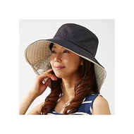 Eye Media Hat Women's Maba Haru Hat UV Cut 99% Safari Hat Bad Spring Summer UV Cut Dots