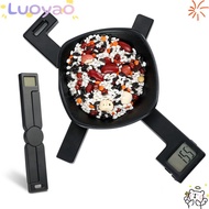 LUOYAO Folding Digital Kitchen Scale, Weighing Foldable Food Scale, Portable Small Highly Accurate L