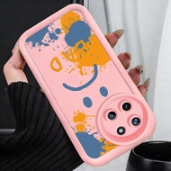 Casing hp for Realme 11 4G 11 NFC 4G 11 5G 11X 5G C67 5G Narzo 60X 5G Case Sad expression with paint