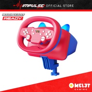 Omelet Gaming Kiddie Wireles Steering Wheel Wireless Connect/270 Degrees Super Steer/Mario Kart Read
