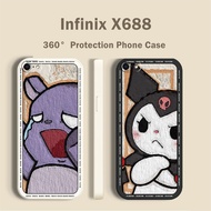 【rising star】For Infinix X688 Case Silicone Full Cover Anime Cartoon Pattern Phone Case Cover