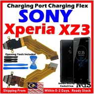 ORl  Charging Port Charging Ribbon  Fit For SONY Xperia XZ3 H9436 H8416 H9493 with Opening Tools