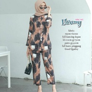 Setelan rayon viscose premium one set rayon daily set rayon / Elrumy