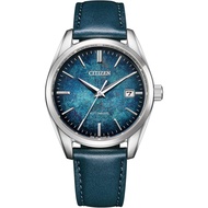 [Japan Watches] [Citizen] Watch Mechanical Automatic Silver Leaf Lacquer Dial Made in Japan NB1060-12L Men's Blue