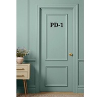 Pintu Kayu Frame ,Pintu Tengah Frame, Wainscoting Door Frame