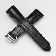 Alternative Cartier strap leather watch strap suitable for Santos London tank solo male and female accessories