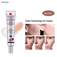 wei 1Pcs Full Coverage Cosmetics Base CC Cream For Face Concealer Makeup Foundation Concealer Female