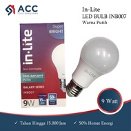 InLite 9 Watt LED Bulb INB007 White 9 Watt