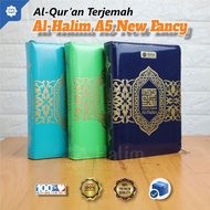 Qudsi - Al Quran Translation Zipper Al Halim A5 Fancy - Al Quran Translation A5 Zipper