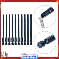 [JDZH] 1pc 100mm Blue   for Torx Screwdriver Bits Set Electric Screwdriver T7-T40