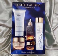 2件/套裝包順豐EsteeLauder雅詩蘭黛增量版五件套套裝/原生液水新版微精華活膚原生液200ml/潔面乳全效深層淨肌潔面 泡沫面膜150ml/小棕瓶精華升級再生基因修復小棕瓶精華100ml/智妍