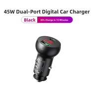 Mcdodo | Fast Charging 45W Car Charger with Dual USB Ports