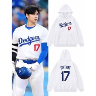 Los Angeles Dodgers New Style Hoodie No. 17 OHTANI Otani Shohei Same Style Casual Hooded Sweatshirt