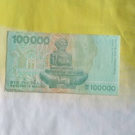 Uang kuno Harvatska 100000 dinara 