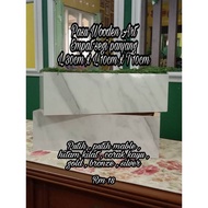 [READY STOCK] PASU SEGI 4 PANJANG BESAR KECIL🔥PASU SEGI EMPAT PANJANG BESAR KECIK🔥 PASU BUNGA HIASAN