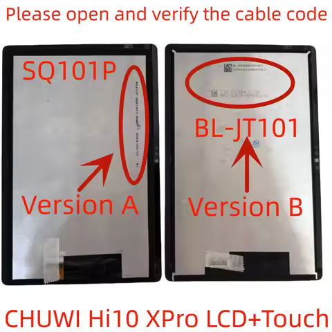 For New 10.1-inch CHUWI Hi10 XPro Tablet LCD Display Screen Digitizer Assembly LCD Display Component