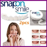 READY STOCK Snap On Smile Silicone Denture Care Instant Perfect Charming Smile Removable Veneers / Gigi Palsu Viral