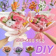 Mother's Day Diy Bouquet 100pcs Colorful Chenille Stems Pipe Cleaners Soft Sticks Kids Educational Diy Handmade Flower Materials Set Art And Craft Valentine Gift Birthday Gift