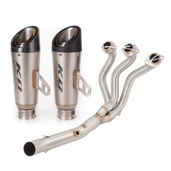 Motorcycles Exhaust System Muffler Header Mid Pipe Stainless Steel For Yamaha TRACER 900 900GT 15-20