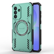 For Samsung A36 Case Cover Samsung Galaxy A36 Capas Bumper Shockproof Annular Magnetic Attraction Ad