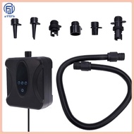Paddle Board Pump 20PSI High Pressure Electric Air Compressor Pump Inflation Pump with 6 Nozzles for