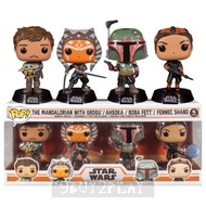 「長期接受訂購」Funko pop Star Wars The Mandalorian Ahsoka Grogu Boba Fett Bo-Katan Kryze Cobb Vanth Luke Sk