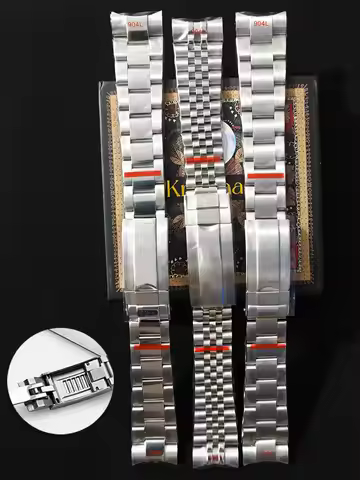 Watchband For Rolex Traditional Watch Strap Daytona Oyster Perpetual Submariner 20mm Correa For Seik