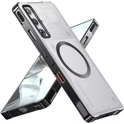 Push Pull Frosted Backboard Phone Case For ZTE Nubia RedMagic 10 9S 9 Pro+ 10 9S 9 Pro For Magsafe M