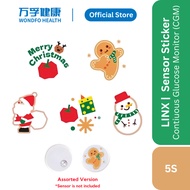 [Christmas Festive Edition] Premium Adhesive Stickers for LinX CGM Device | Festive Fun Personalized