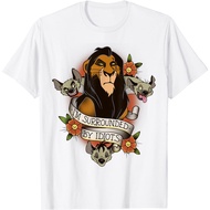 Disney Lion King Scar and Hyenas I'm Surrounded Adult T-Shirt By Idiots T-Shirt - Men's T-Shirt - Wo