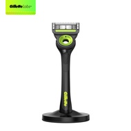 Gillette Labs Razor 1 Handle 1 Cartridge Magnetic Stand Exfoliating Bar