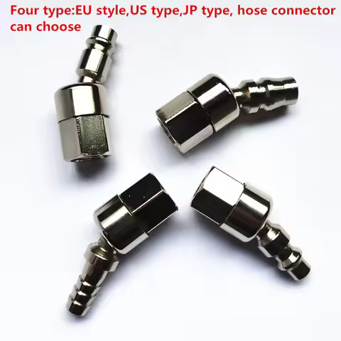 Universal Spray Gun Connector, 360 Quick Joint Fittings, European Style, Quick Coupling, Male Air Ho