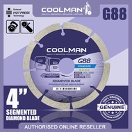 COOLMAN G88 STANDARD 105MM (4") CUTTING BLADE