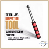 Tapping Rod Mosaic Tiles 1Pc Tester Ready Stock Extendable Hollow Checker Wall Hammer Checker Hollow