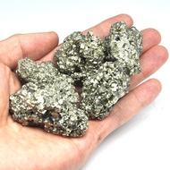 [ ร้าน กฎแรงดึงดูด ATTRACTION SHOP ] ธรรมชาติ Pyrite ไม่สม่ำเสมอ Ore Mineral Stone Healing คริสตัลแร