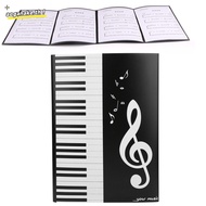 AOGANAKE ​Music Score Folder​, ​A4 4-Fold Expandable ​Sheet Music Folder​, Waterproof Mezzanine ​ABS