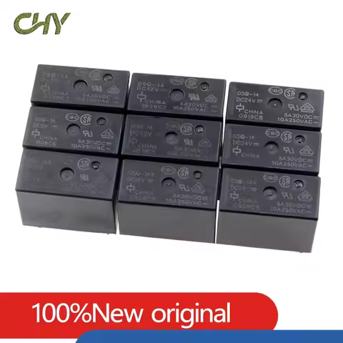 10PCS/LOT Relay G5Q-1 G5Q-1-EU G5Q-1A G5Q-1A4 G5Q-1A4-EU G5Q-14-EU-7 G5Q-14 G5Q-14-EU DC5V/12V/24V 5