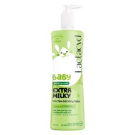 [MUA LÀ CÓ QUÀ] Sữa Tắm Gội Trẻ Em Lactacyd Baby Dịu Nhẹ & Dưỡng Ẩm 500ml Extra Milky Body And Hair 